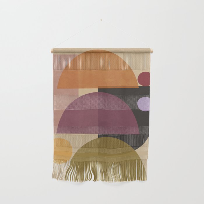 Modern Abstract Minimal Shapes 124 Wall Hanging Gallery Image 1