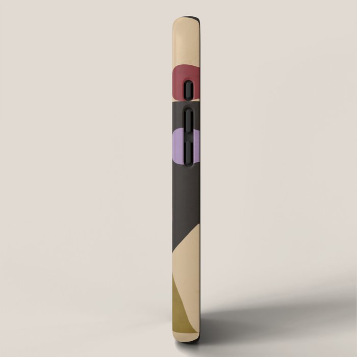 Modern Abstract Minimal Shapes 124 iPhone Case Gallery Image 2