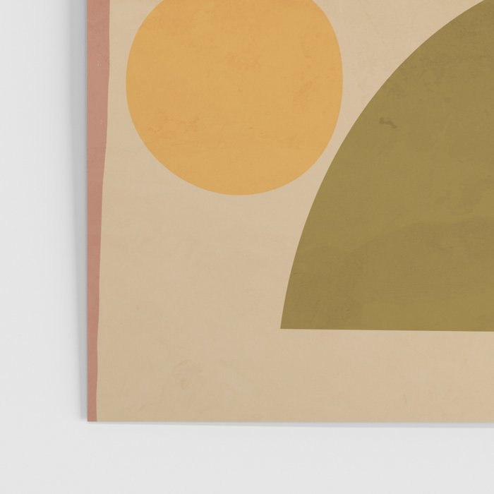 Modern Abstract Minimal Shapes 124 Poster Gallery Image 3