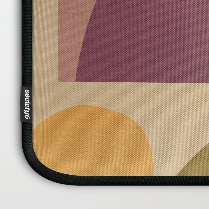 Modern Abstract Minimal Shapes 124 Laptop Sleeve Gallery Image 3