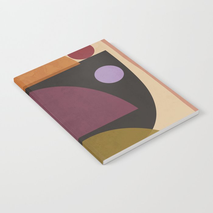 Modern Abstract Minimal Shapes 124 Notebook Gallery Image 1