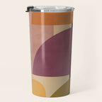Modern Abstract Minimal Shapes 124 Travel Mug Gallery Image 3