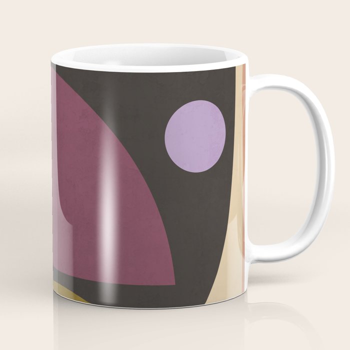 Modern Abstract Minimal Shapes 124 Coffee Mug Gallery Image 1