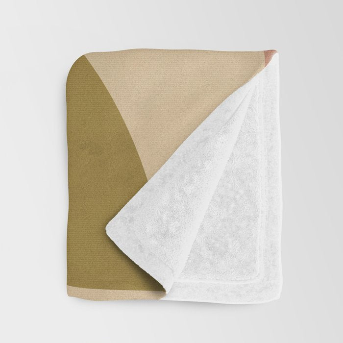 Modern Abstract Minimal Shapes 124 Throw Blanket Gallery Image 3