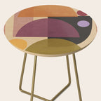 Modern Abstract Minimal Shapes 124 Side Table Gallery Image 2