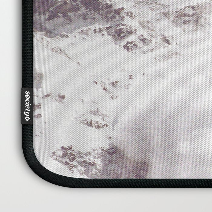 Doris Whisker II - Avalanche Whipped Cream Mountain Laptop Sleeve Gallery Image 3