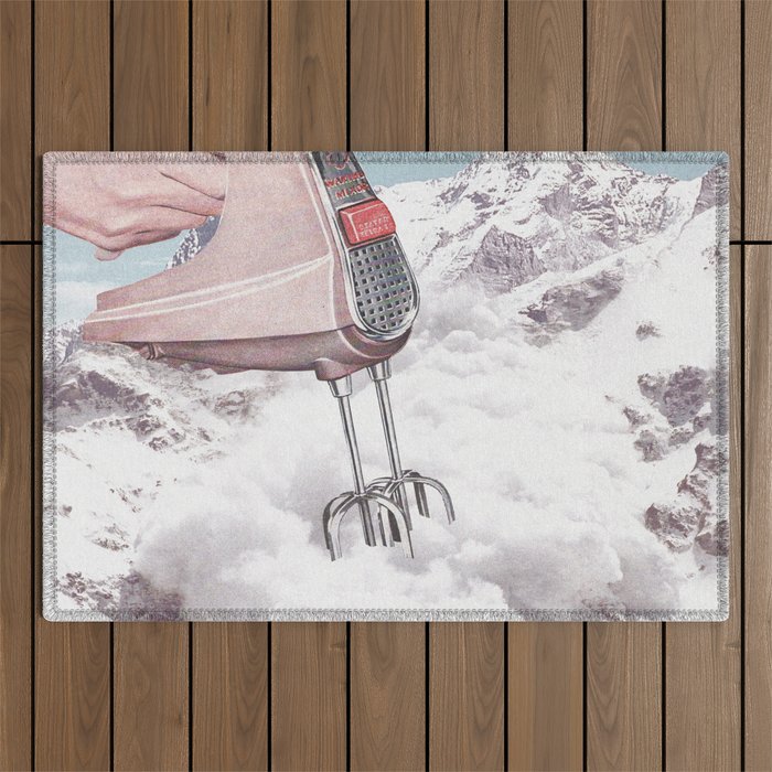 Doris Whisker II - Avalanche Whipped Cream Mountain Outdoor Rug Gallery Image 1