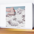 Doris Whisker II - Avalanche Whipped Cream Mountain Wall Mural Gallery Image 2