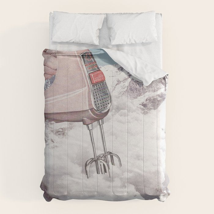 Doris Whisker II - Avalanche Whipped Cream Mountain Comforter Gallery Image 1