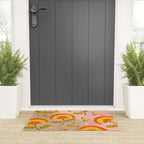 Red and Orange Marigold print - Mexico City Marigold Market Welcome Mat Gallery Image 3