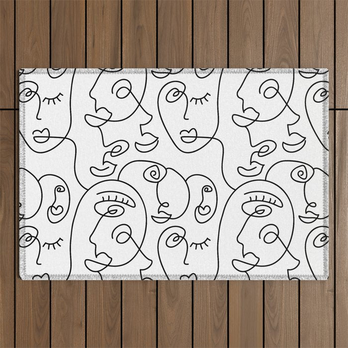 Emotions Outdoor Rug Gallery Image 1