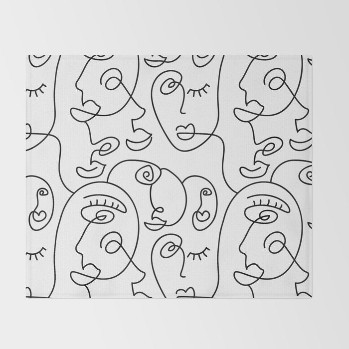 Emotions Throw Blanket Gallery Image 2