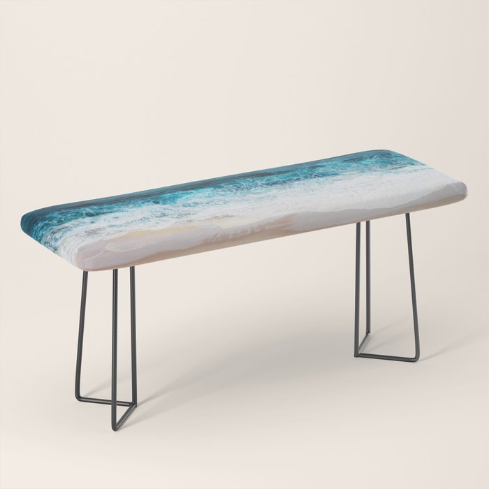 Watercolour Summer beach III Bench Gallery Image 1
