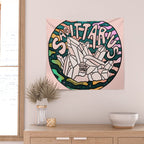 Sagittarius Crystal Wall Tapestry Gallery Image 2