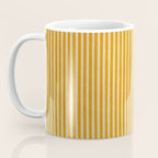 Mustard Geometric Lines Drawing Modern Artwork Coffee Mug Gallery Image 3