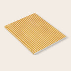 Mustard Geometric Lines Drawing Modern Artwork Notebook Gallery Image 2