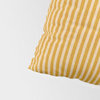 Mustard Geometric Lines Drawing Modern Artwork Pillow Sham Gallery Image 4