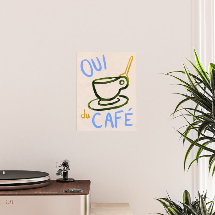 Oui du Café Poster Gallery Image 2