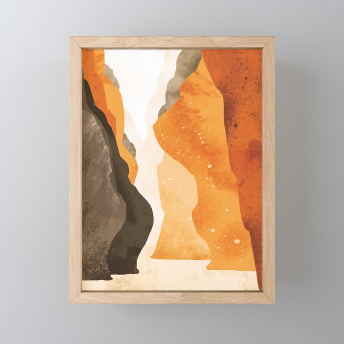Water Flow 5 Mini Art Print Gallery Image 1