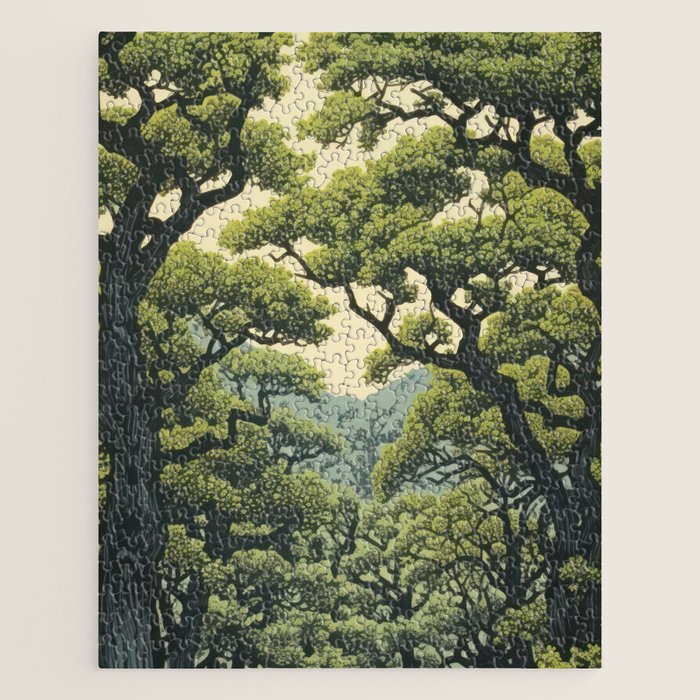 Quiet Panda Forest Jigsaw Puzzle Gallery Image 1