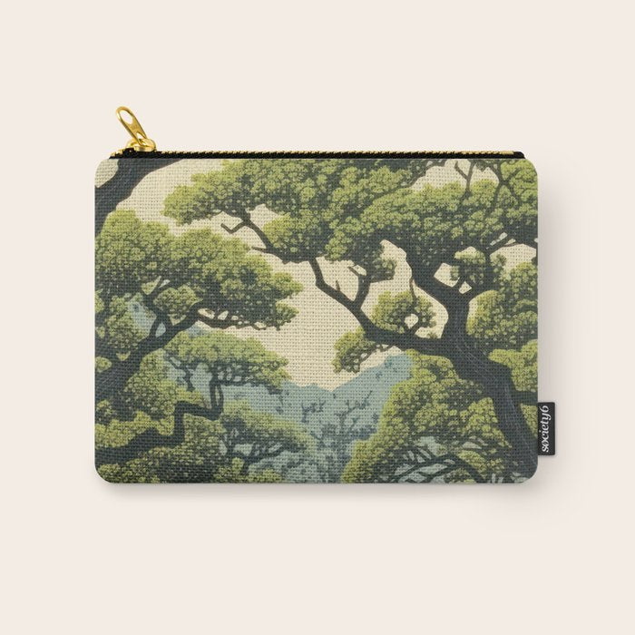 Quiet Panda Forest Carry All Pouch Gallery Image 1