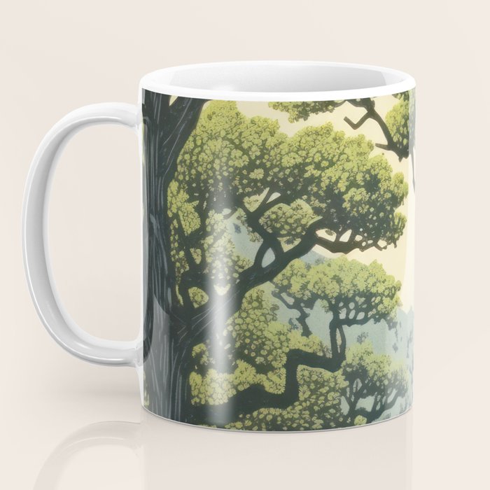 Quiet Panda Forest Coffee Mug Gallery Image 3