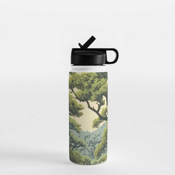 Quiet Panda Forest Water Bottle Gallery Image 1