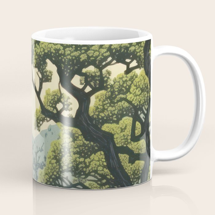 Quiet Panda Forest Coffee Mug Gallery Image 1