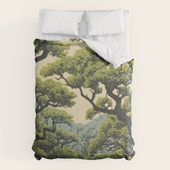 Quiet Panda Forest Comforter Gallery Image 6
