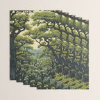Quiet Panda Forest Wrapping Paper Gallery Image 3