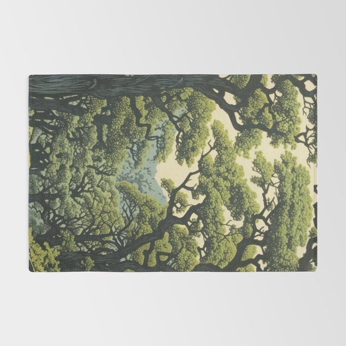 Quiet Panda Forest Rug Gallery Image 2