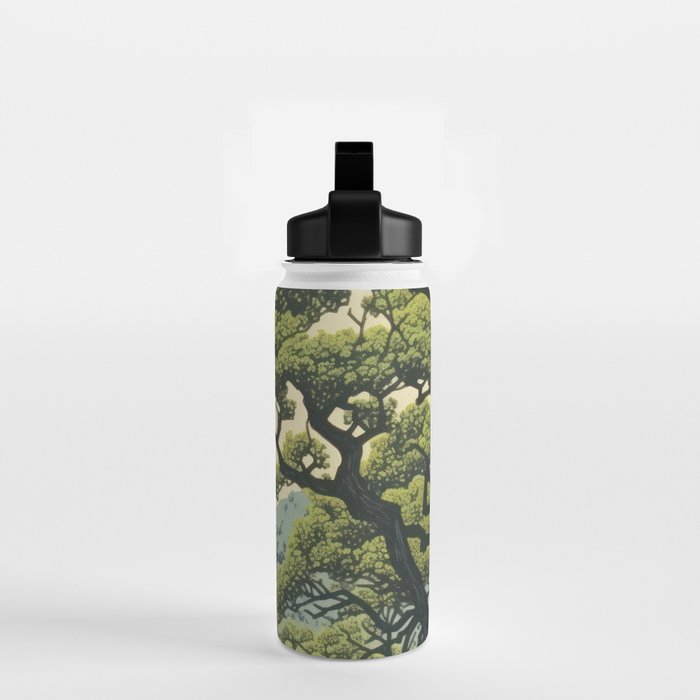 Quiet Panda Forest Water Bottle Gallery Image 2