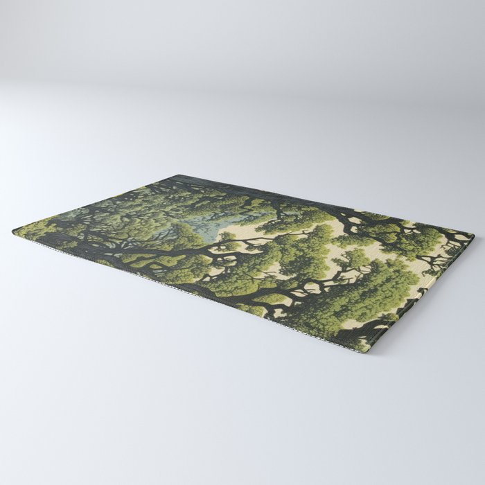 Quiet Panda Forest Rug Gallery Image 3