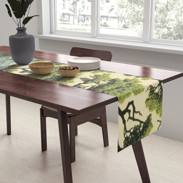 Quiet Panda Forest Table Runner Gallery Image 2