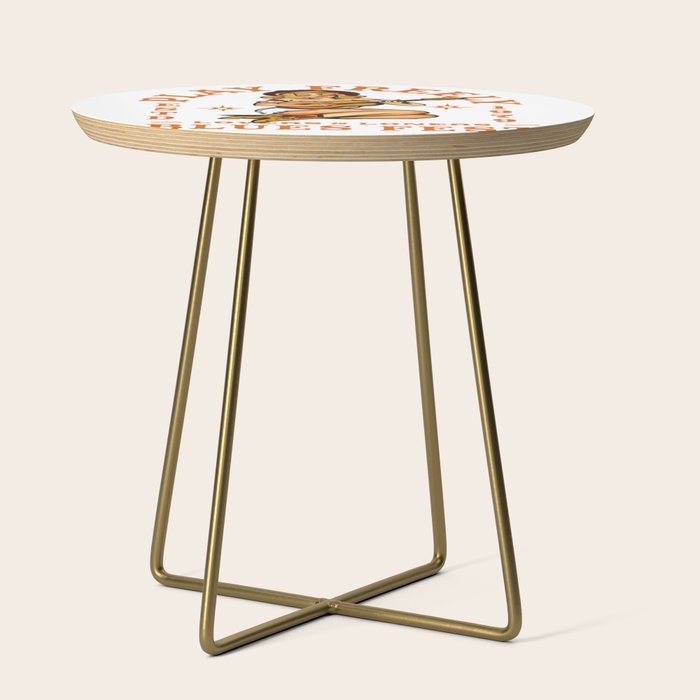 Play Freely Lovers & Loners Blues Fest Guitar Girl Side Table Gallery Image 1