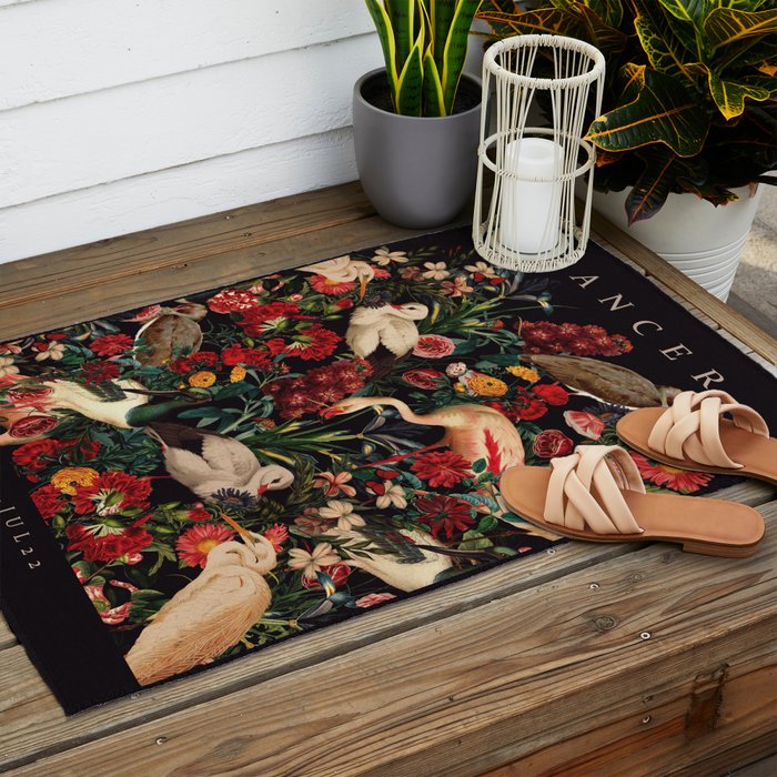CANCER II Outdoor Rug Gallery Image 2