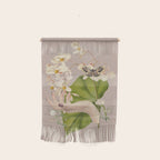 Minimal Collage/ Hand, Plants and Butterflies 8 Wall Hanging Gallery Image 1