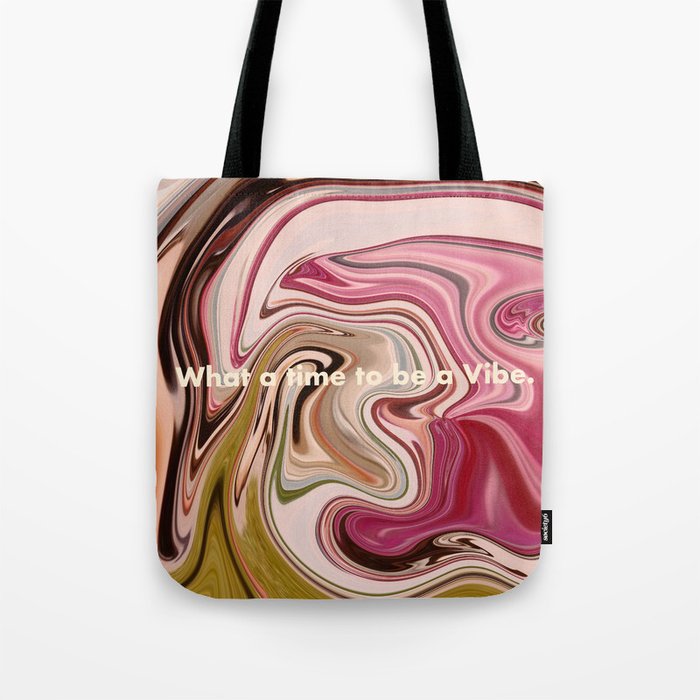 Groovy Vibes Only Tote Bag Gallery Image 1