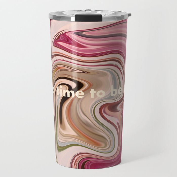 Groovy Vibes Only Travel Mug Gallery Image 1