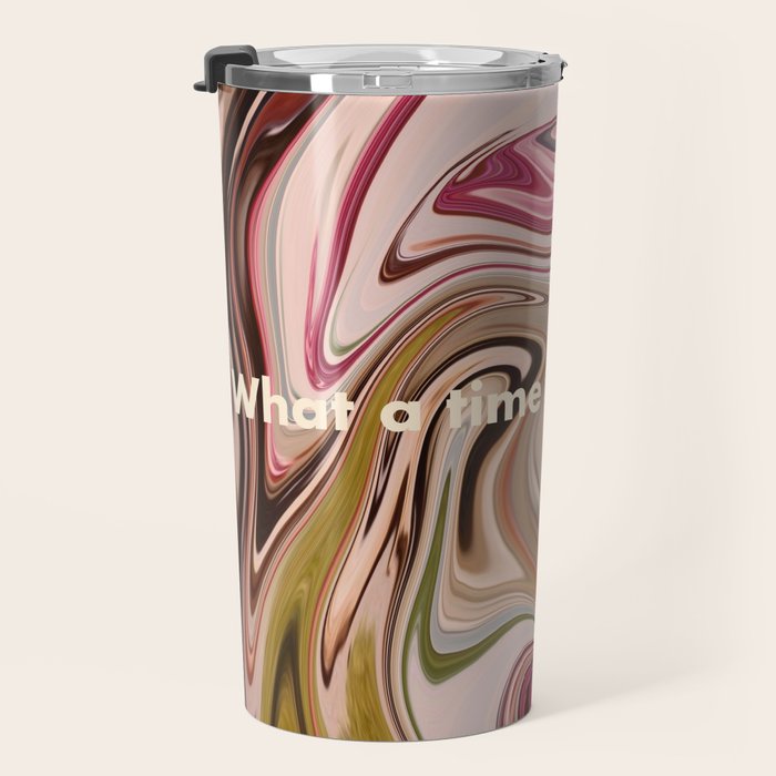 Groovy Vibes Only Travel Mug Gallery Image 3