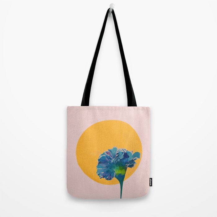 noonday flower | minimal floral Tote Bag Gallery Image 2