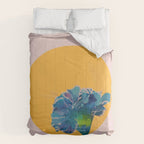 noonday flower | minimal floral Comforter Gallery Image 6