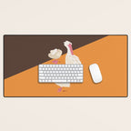 Pelicans Desk Mat Gallery Image 1