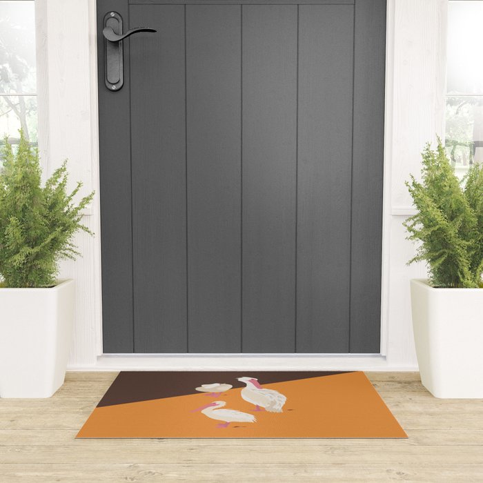 Pelicans Welcome Mat Gallery Image 3