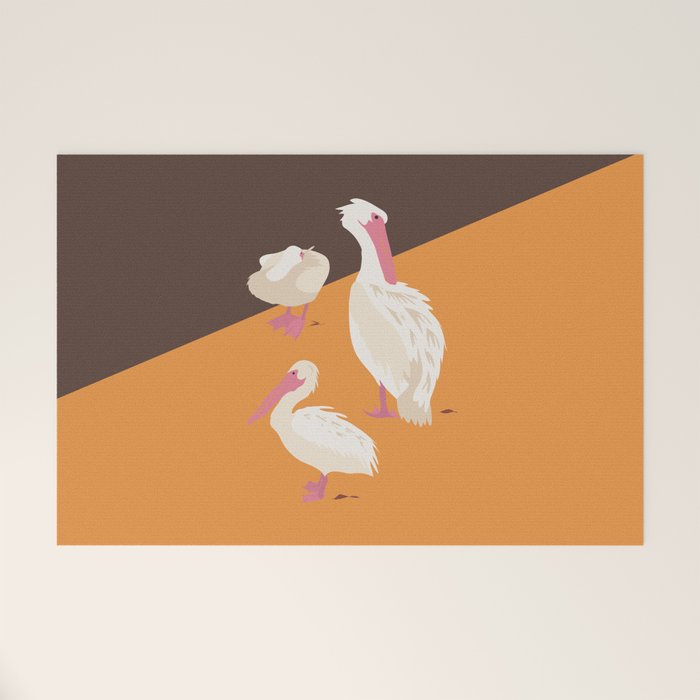 Pelicans Welcome Mat Gallery Image 1