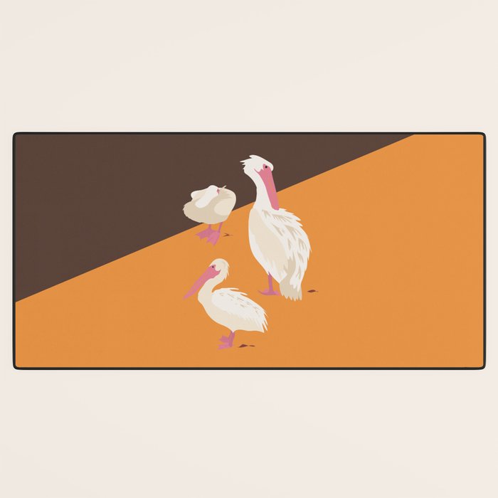 Pelicans Desk Mat Gallery Image 3