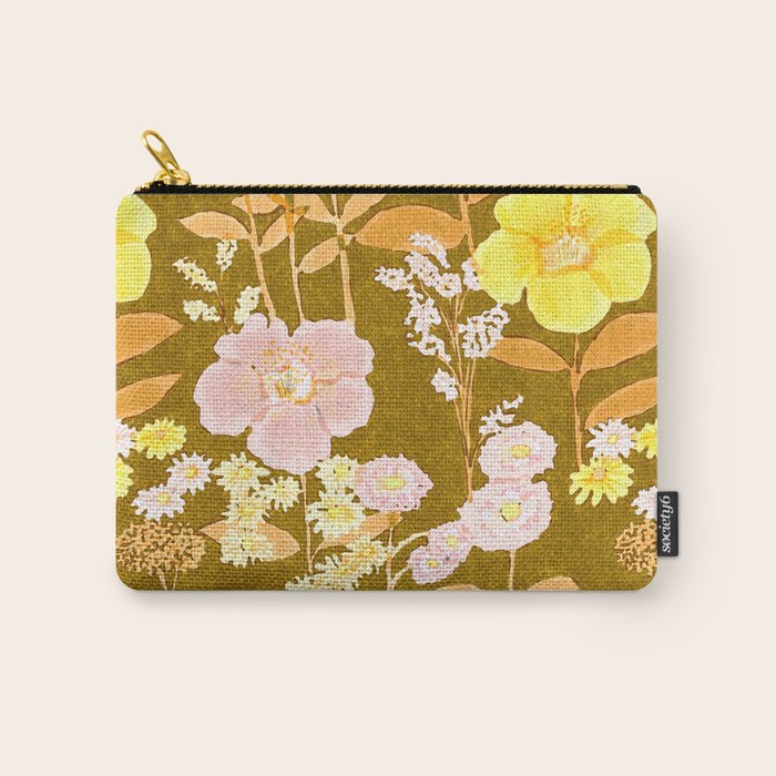 Grandma's Flowers Carry All Pouch Gallery Image 1