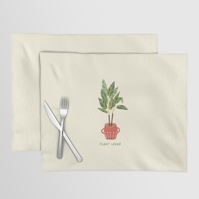  plant lover T1 Placemat Gallery Image 1