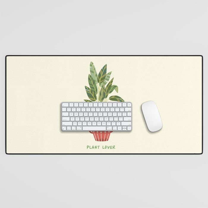  plant lover T1 Desk Mat Gallery Image 1