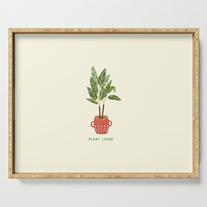  plant lover T1 Serving Tray Gallery Image 1